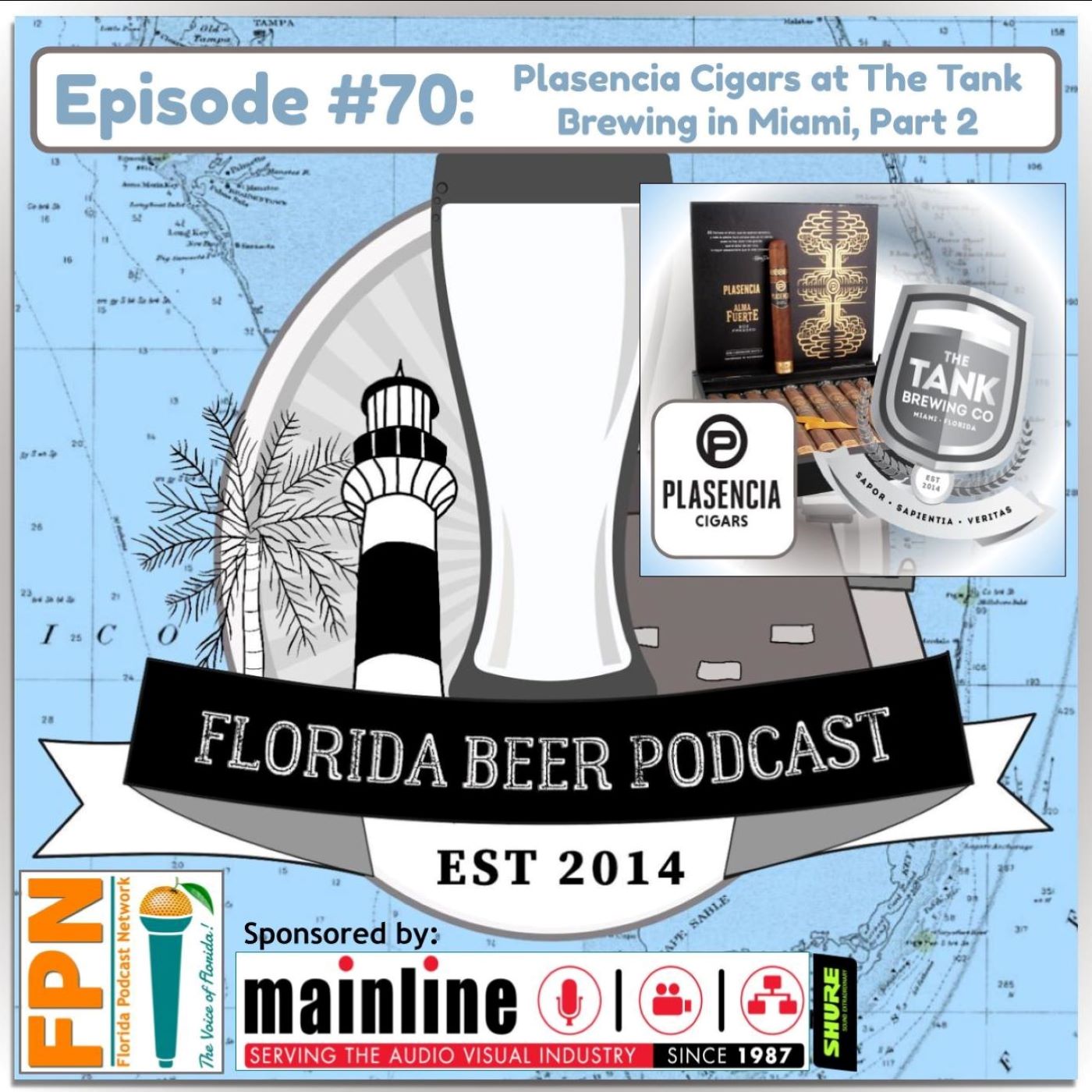 Florida Beer Podcast - Episode 70: Plasencia Cigars at The Tank Brewing in Miami, Part 2