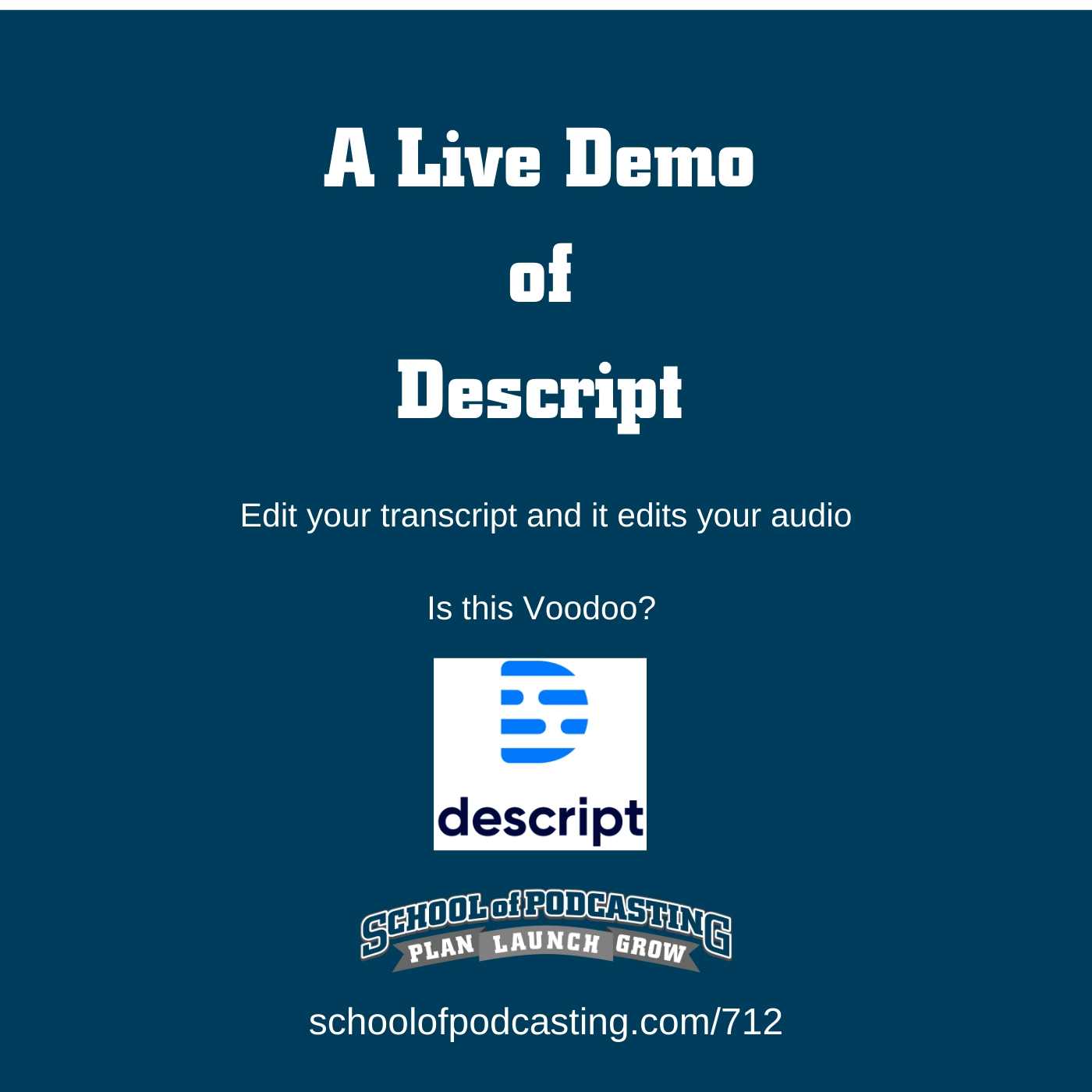 A First Look at Descript Software- Transcriptions and Audio Editor in One