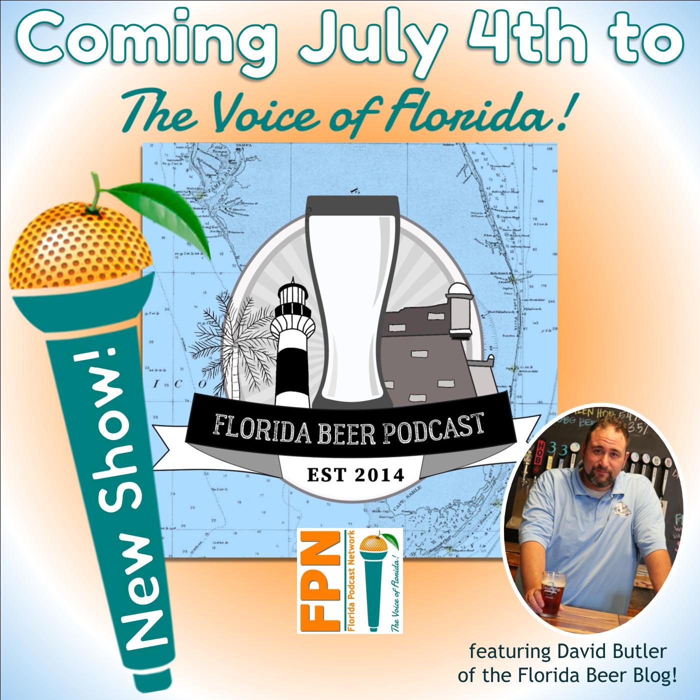 Florida Beer Podcast - NEW SHOW Intro Chat with Host David Butler