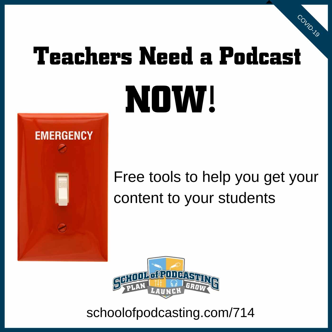 Emergency Podcasting For Teachers