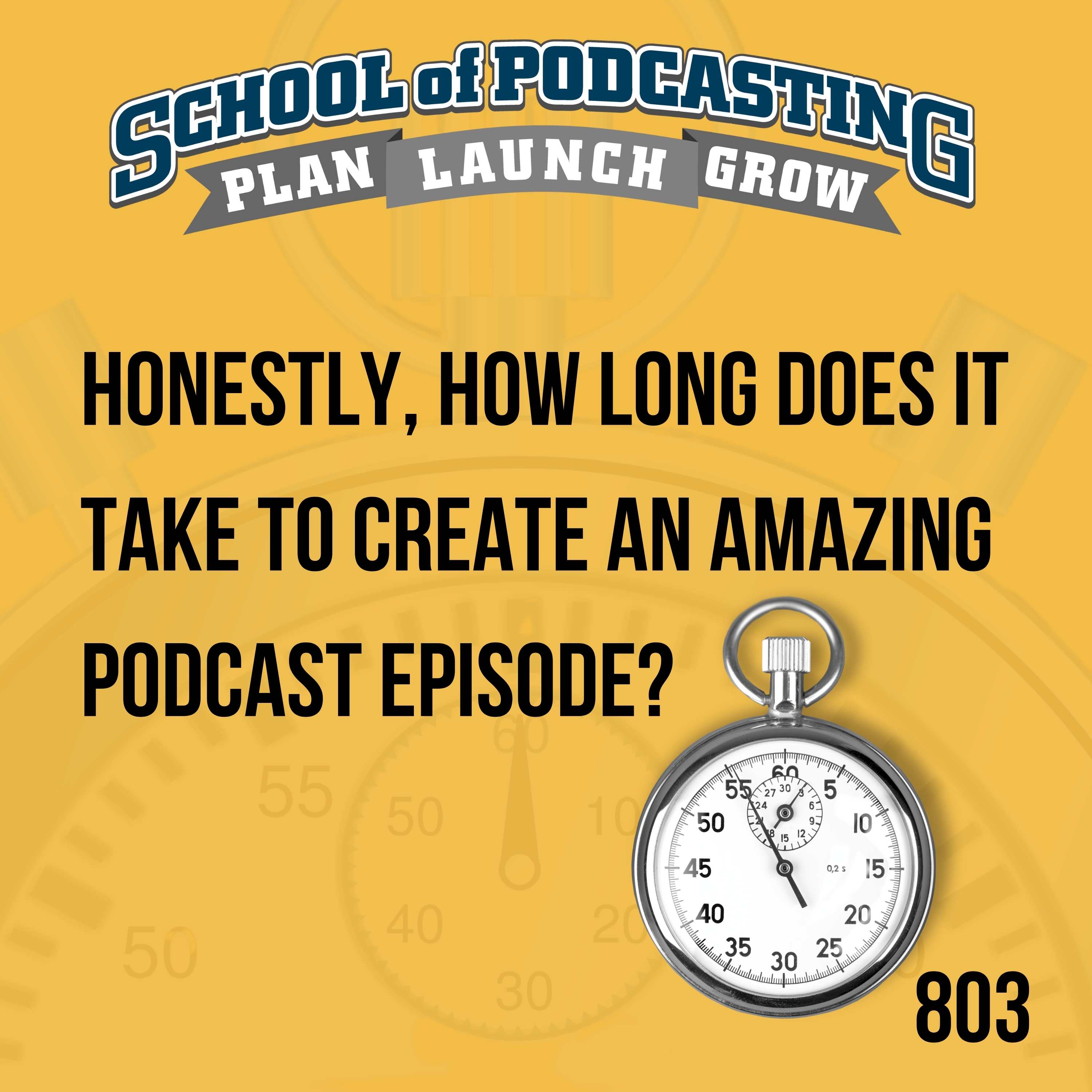 Honestly, How Long Does it Take to Create an Amazing Podcast Episode?