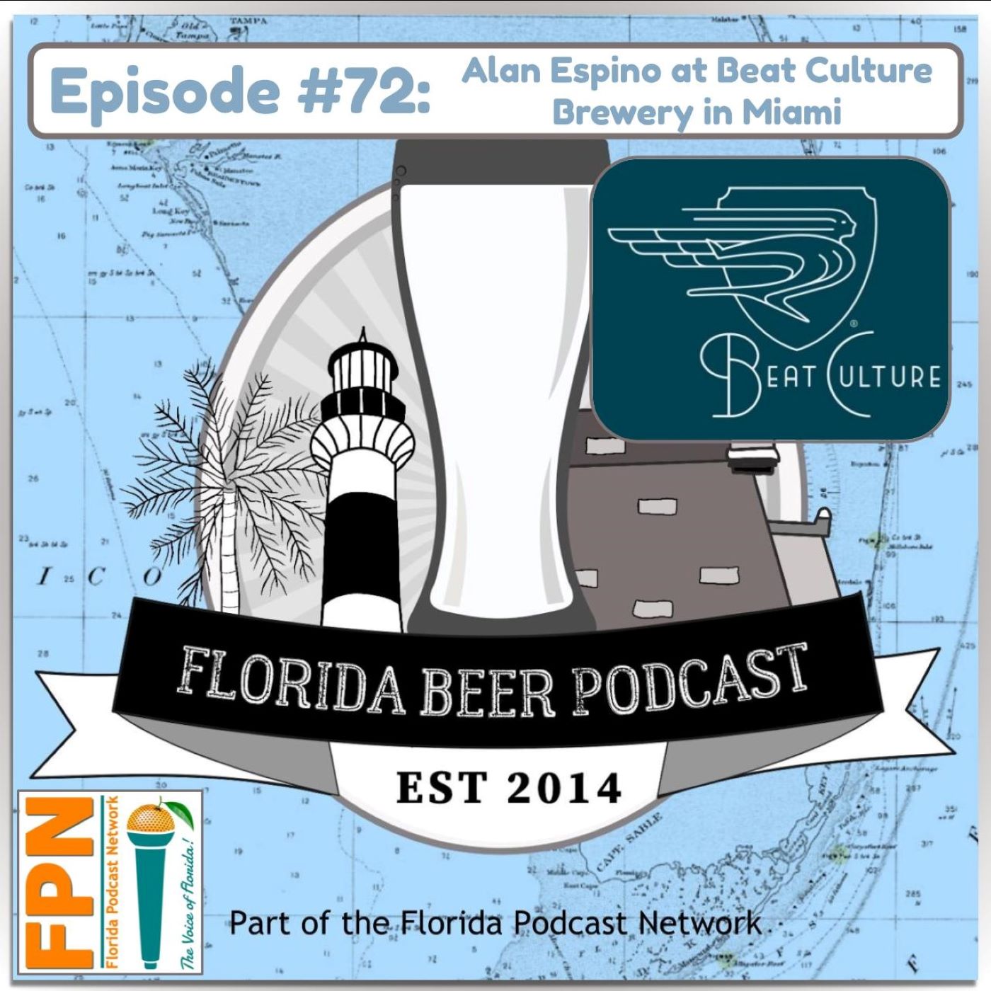 Florida Beer Podcast - Episode 72: Alan Espino at Beat Culture Brewery in Miami