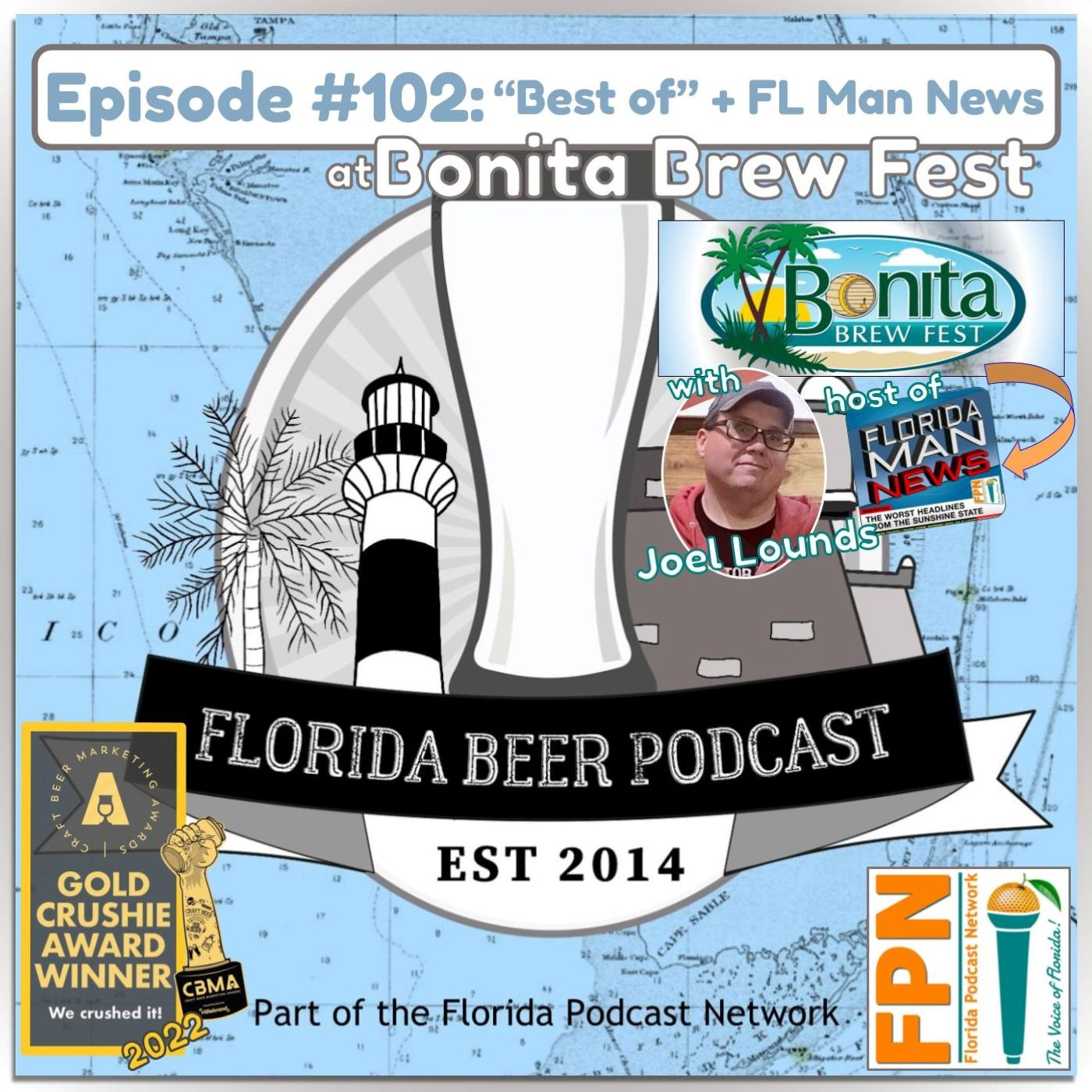 Florida Beer Podcast - Episode 102: The Best of FBP & Florida Man Goes to the Bonita Brew Fest